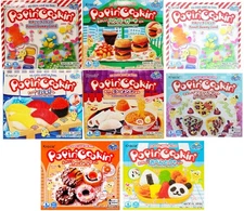Kracie Popin Cookin DIY Fun Gift Candy Making Kit Multi-Pack 8 Piece Set Japan