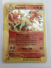 Pokémon Rapidash Expedition Base Set Holo Rare 026/165 Stage 1 HP70 2002