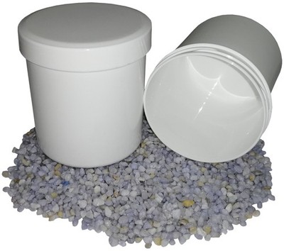 20 Salbendosen Cremedose Kunststoffdosen Salbenkruken 200g 250ml Deckel weiß