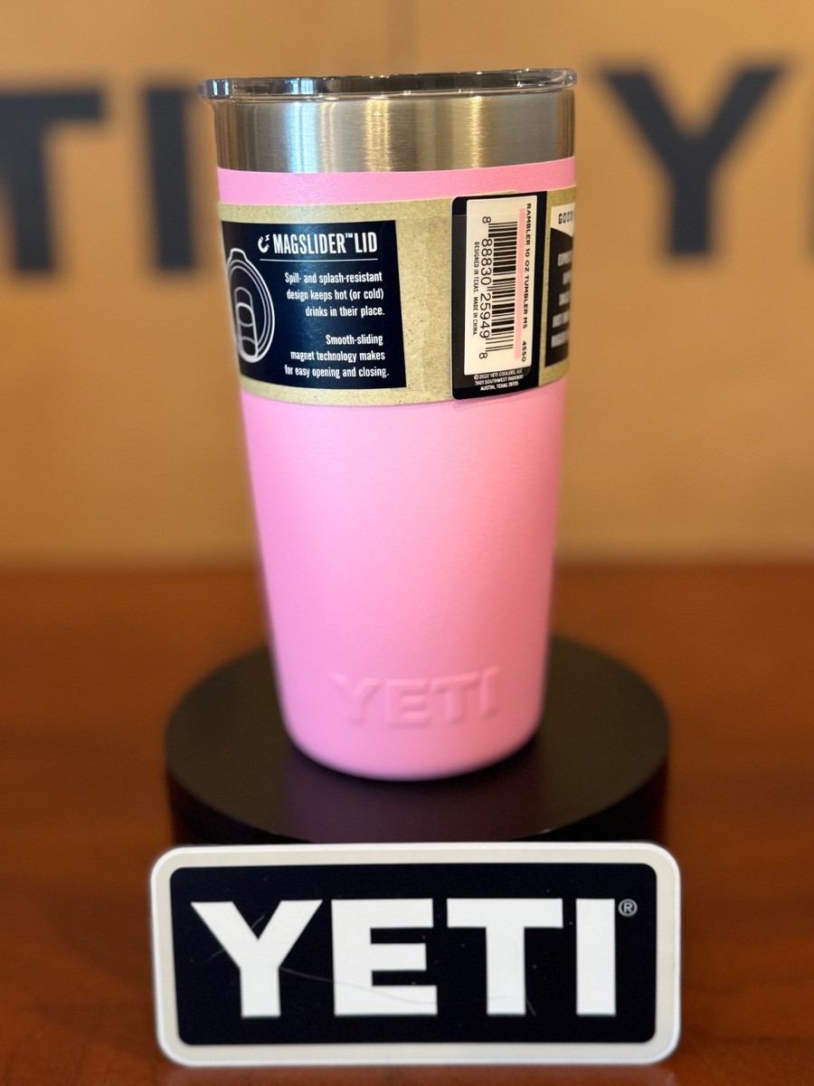 YETI RAMBLER 10 oz TUMBLER **POWER PINK** - RETIRED SIZE! RARE