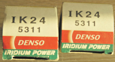 2 X Stück  Zündkerzen Denso Iridium IK24 , 5311 NEU