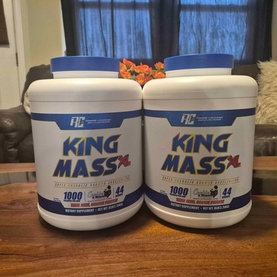 2 Pack NEW 6lb EACH Cookies & Cream Mass Gainer SEALED - Ronnie Coleman Brand