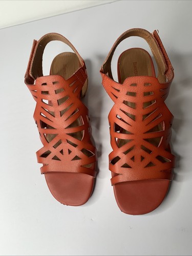 Sandali donna Baretraps VELLUTO 8,5 paprika slingback traforazioni punta aperta COSÌ COME SONO - Foto 15 di 16