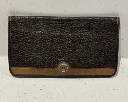 Sac à main vintage Dior en cuir marron