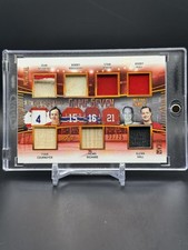 2019-20 Leaf In The Game Used Montreal Chicago Game 7 Patch Beliveau Richard /25