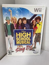 High School Musical: Sing It Nintendo Wii Complete