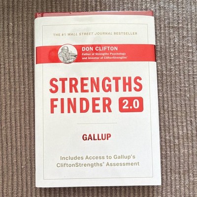 Don Clifton StrengthsFinder 2.0 Hardcover 2007 Gallup Press Self-Help