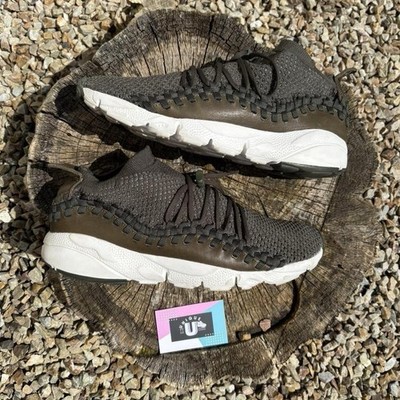 Premium Nike Air Footscape NM Woven Chukka Flyknit Olive UK10 EU45 CM29 US11