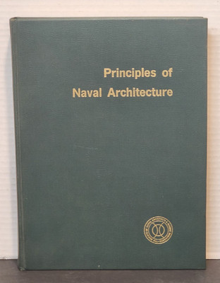 Principles Of Naval Architecture 1968 Hardcover Book Marine Engineering *GC*