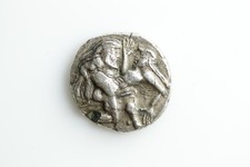 Klass. u. hellenist. Zeit: Thrakische Inseln/Thasos. 463&ndash;411 v. Chr. AR-Stater