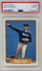 Nolan Ryan 1982 Fleer Houston Astros MLB Baseball Trading Card #229 PSA 6