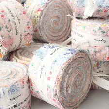 2.5 Inch Jelly Roll Fabric Strips Assorted Bundle,100 Cotton Precut Floral Fabr