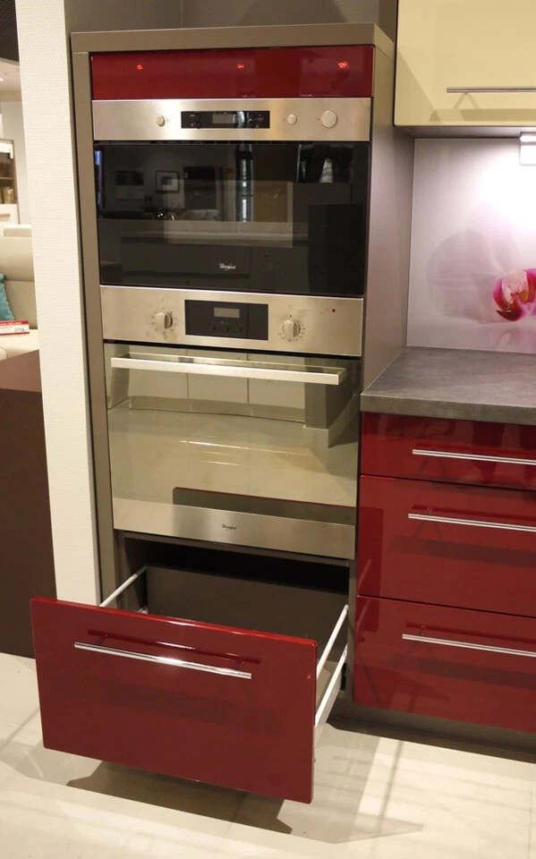 Hochschrank für Backofen und Mikrowelle 60cm Farbe wählbar (PN-D5AM/60/154) - Bild 3 von 4