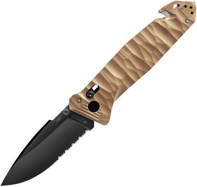 TB Outdoor CAC S200 Axis Folding Knife Nitrox Steel Blade Coyote Tan - 11060105
