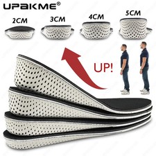 Invisible Height Increase Insoles EVA Memory Foam Men Women Shoe Insole Heel Li