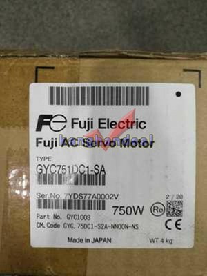 1PCS Fuji servo motor GYC751DC1-SA new