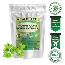 CalmEarth Horny Goat Weed Extract Powder 20 Icariin Pure