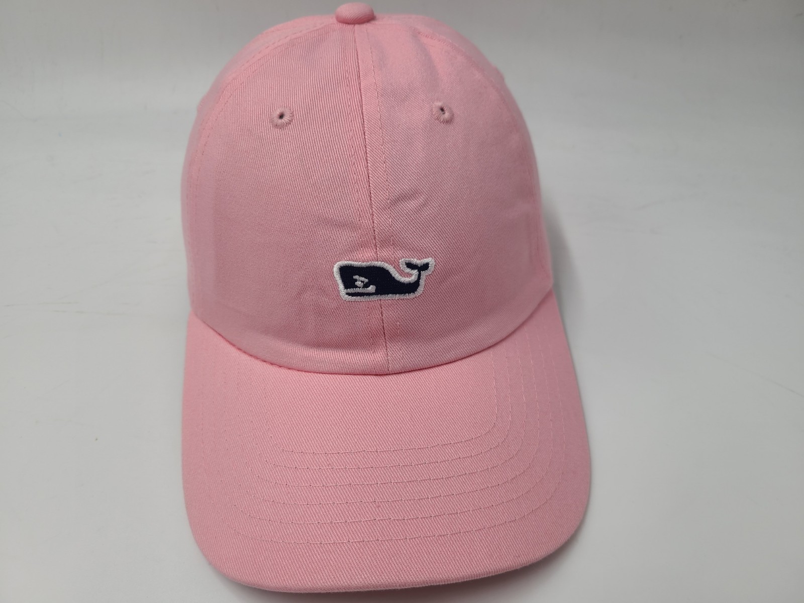 Vineyard Vines Strapback Adjustable Hat Cap Cotton Casual Men Women Pink Blue