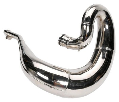 FMF Gnarly Auspuff vorne Stahl vernickelt für Suzuki RM 250 2005
