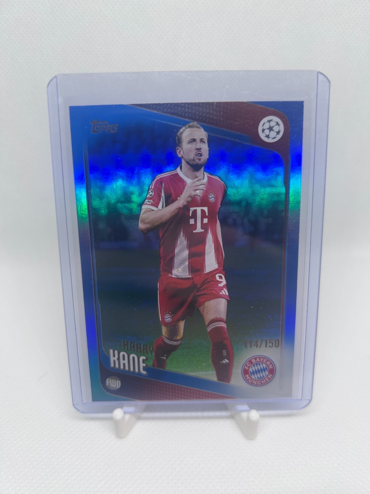 2025-26 Topps Uefa Club Competitions - Harry Kane #182 Blue /150
