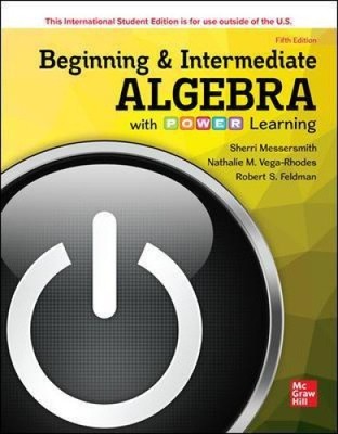 ISE Beginning and Intermediate Algebra with P.O.W.E.R. Learning [Paperback]