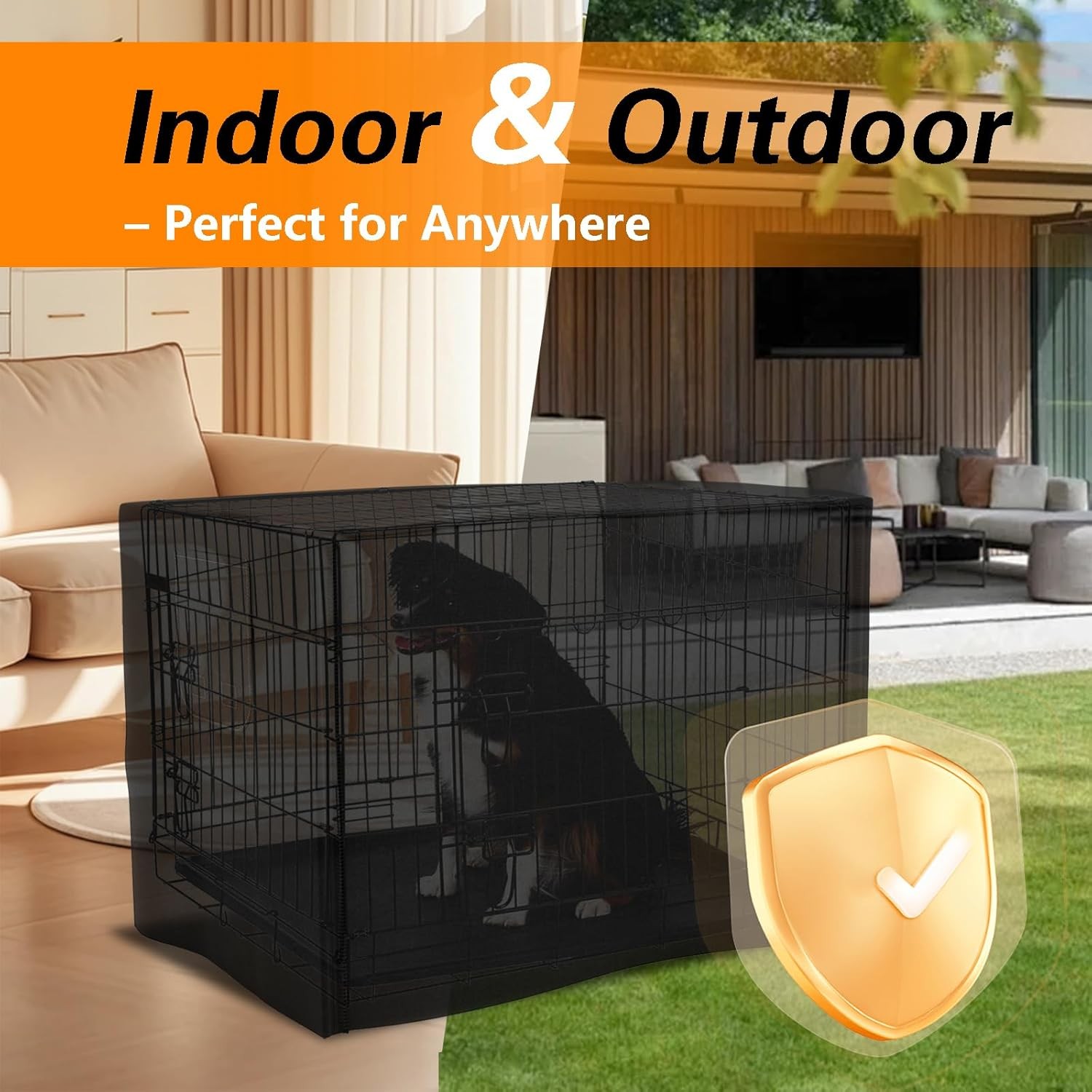 Dog Crate  All Sides Open for 36" Wire Kennel Pet Crates 36L x 23W x 25H In New