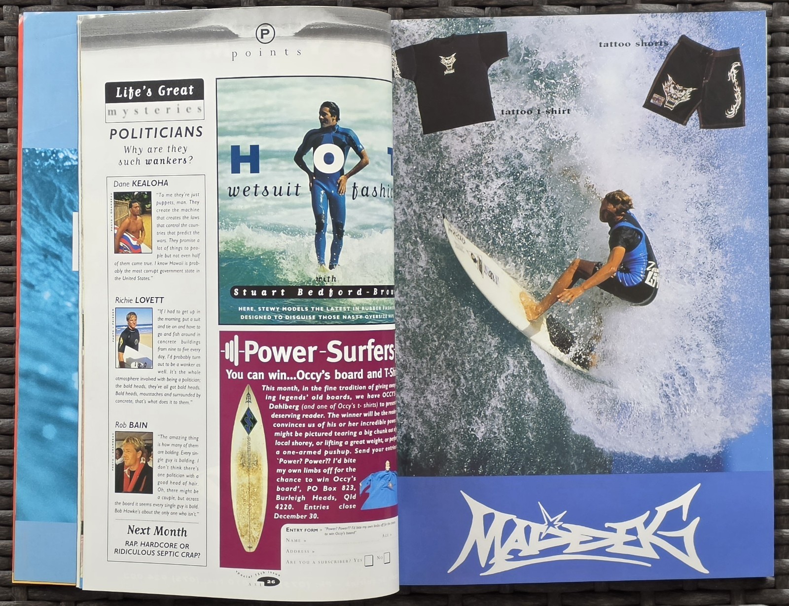 1994 Australia's Surfing Life Magazine Vol 75 Special 15th Issue Australian Surf image 4