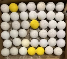 42 Lightly Used and New Lacrosse Balls