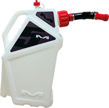 MATRIX CONCEPTS MOTO M3 FUEL GAS Utility Jug - 5 Gal - White/Black M5-101