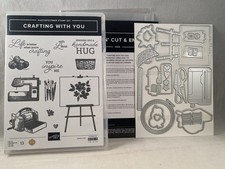 CRAFTING WITH YOU Stamp Set Dies Stampin Up Rafting Inspired Handmade 2508