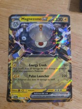 Pokemon Scarlet & Violet Base Set TCG Magnezone EX Double Rare 65/198