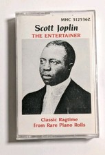 Scott Joplin The Entertainer Cassette, 1987, Musical Heritage Society 312536Z