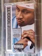 LL COOL J GOAT The Greatest of All Time PA CASSETTE USA ED HYPE STICKER SEALED