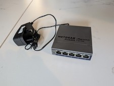 NETGEAR 5 Port Gigabit Ethernet Managed Network Switch (GS105E)