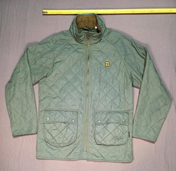 Women Duffer of St. George Jacket Khaki Polyester
