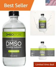 Pure Pharma Grade Dimethyl Sulfoxide Liquid 8oz Non-diluted Low Odor