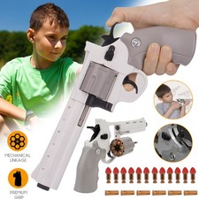 Kinder Spielzeug Pistole Revolver Spielzeugpistole Spielzeugwaffe mit 12 Schuss