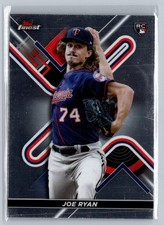 2022 Finest #19 Joe Ryan ROOKIE Minnesota Twins