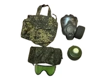 Original Full set PMK-4 gas mask. Modern Russian army Gasmask. Brand new