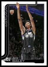 2025-26 Topps #205 Ace Bailey Utah Jazz Rookie