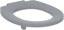Contour 21+ WC Ring Toilet Seat Grey Durable Top Fix Hinges