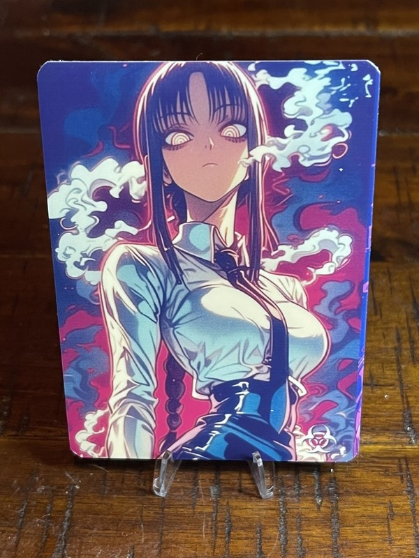 🔥 Makima (Chainsaw Man) Toxic Waifu Custom Spicy/Lewd Trading Card READ PICS!