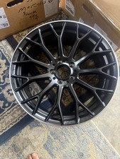 19 Black Rim Wheel Fit Mercedes Benz C Class 204 C300 C350 C250 19x8.5 Replica