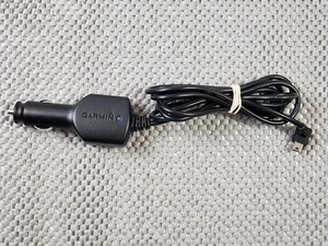 Garmin TA20 GPS Car Charger Power Cable Cigarette Lighter Socket 10-24V Tested
