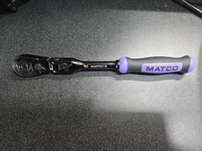 New Matco Tools Afr68lfp 14 Locking Flex Head Ratchet 7-34 Purple
