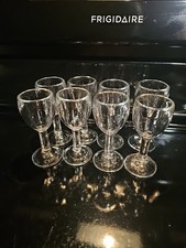 8 Vintage Shot Glasses Very Good Condition. 3...