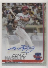2019 Topps Chrome Update Target Auto Adam Haseley #CUA-AH Auto 8k4