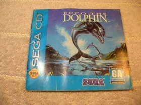 ecco the dolphin sega cd not for resale cib