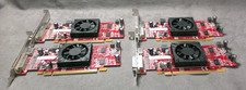 LOT of 4 AMD Radeon HD5450 512MB DDR3 DVI PCI-E Full Height Video Card 89Y6151