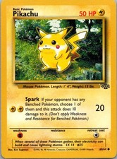 Pokemon TCG Pikachu 60/64 Jungle LP on eBay